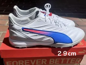 Puma 인조 잔디 풋살화 화이트/블루