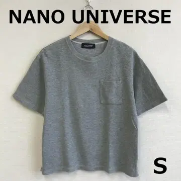 A0703A06 [ NANO UNIVERSE ] 포켓 T셔츠