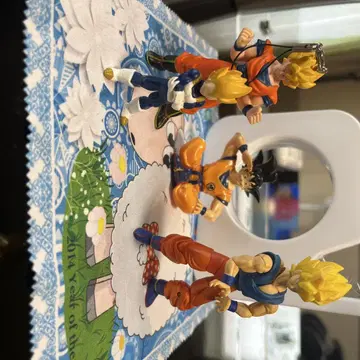 손오공 Dragon Ball 액션 피규어 4종 세트