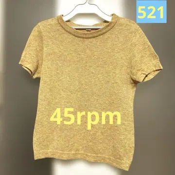 45rpm 코튼 린넨 썸머 스웨터