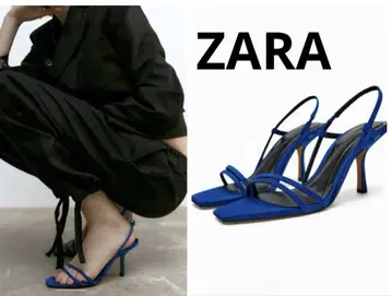 ZARA 스트랩 뮬 미사용 새상품