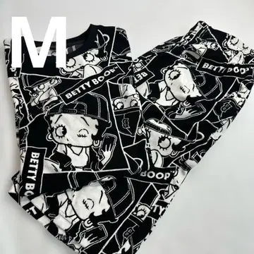 미사용 새상품 bettyboop 베티 룸웨어 하프 팬츠