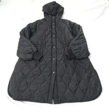 primaras 퀼팅 코트 블랙