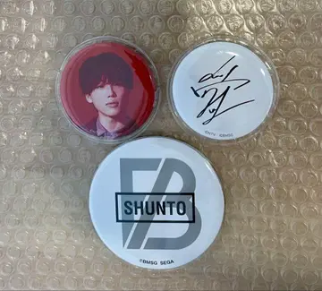 BE:FIRST SHUNTO 사인 캔뱃지 3세트