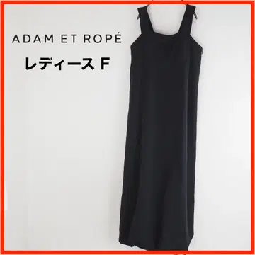 A3571 새상품급 ADAM ET ROPE 벌룬 오버롤 스커트 F 블랙