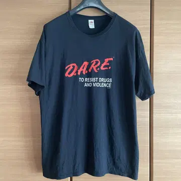 레어! D.A.R.E. 90s 티셔츠