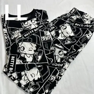 bettyboop 베티 룸웨어 티셔츠 반팔 하프 팬츠