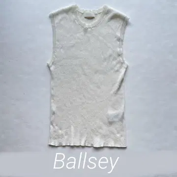 볼지 Ballsey 핑크 코튼 니트 241112-17
