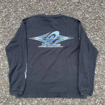 00년대 PIKO y2k Good Print 롱 T-shirt 롱t 피코