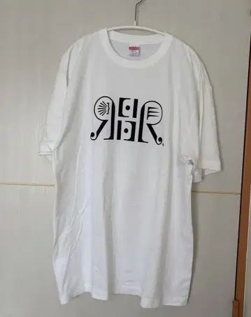 REIRIE BIG 로고 T셔츠 화이트
