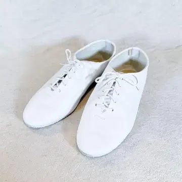 Repetto 클래식 레이스업 재즈 신발 40 화이트
