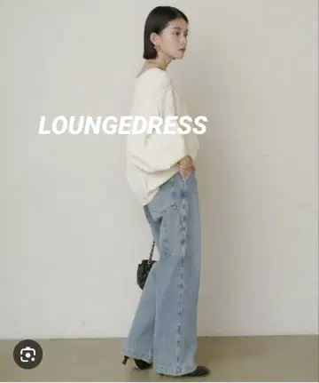 LOUNGEDRESS 라운지 드레스 페인터 데님 팬츠 S 사이즈