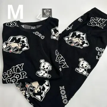 bettyboop 베티 룸웨어 반팔 하프 팬츠 파자마