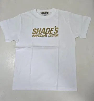 SHADE'S 셰이즈 / 화이트 x 금박 프린트 데드스탁 / L