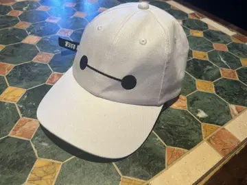 베이맥스 BAYMAX 디자인 캡 화이트 컬러