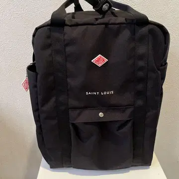 SAINT LOUIS 블랙 백팩
