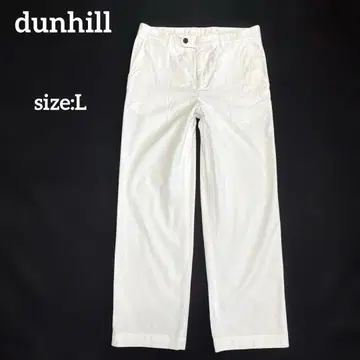 dunhill 던힐 남성용 와이드 이지 팬츠 화이트 L