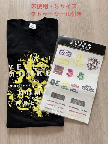 THE YELLOW MONKEY 30주년 기념 라이브 티셔츠 굿즈
