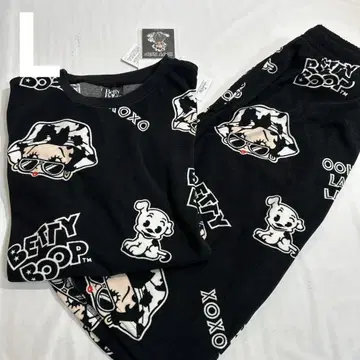 bettyboop 베티 룸웨어 파자마 반팔 하프 팬츠