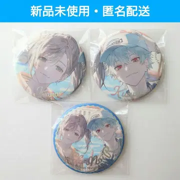 Chronoir BlueMemories 오로라 캔뱃지 카나에 쿠즈하