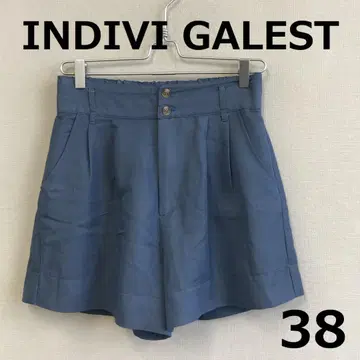 C0703A11 [ INDIVI GALEST ] 큐롯 팬츠