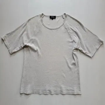 분위기 A.P.C. 아페쎄 래글런 슬리브 티셔츠 일본제