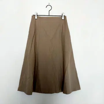 뷰티 앤 유스 여성 플레어 스커트 아이보리 S 치노
