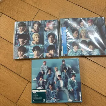 미개봉 새상품 3 세트 SnowMan Secret Touch CD+DVD