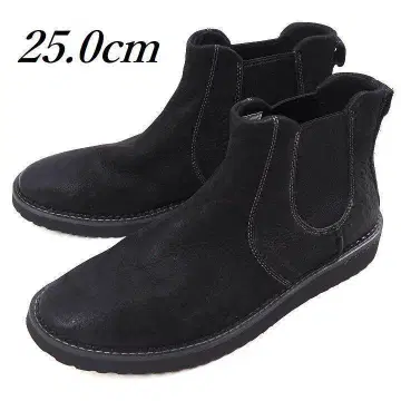 새상품 스페리 탑사이더 가죽 사이드고어 부츠 블랙 25cm