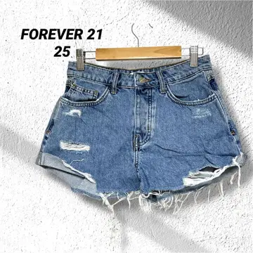 FOREVER 21 데님 숏팬츠 25