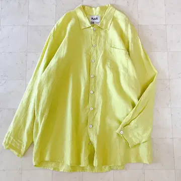 FLAX 린넨 100% 린넨 셔츠
