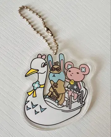 대역전재판 x 하나야시키 콜라보 아크릴 키링