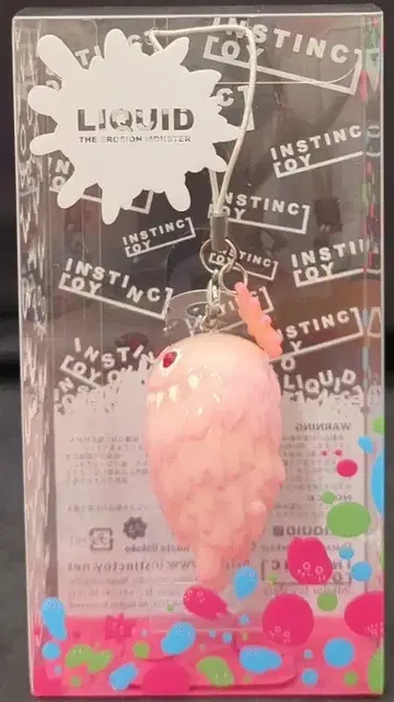 INSTINCTOY 리퀴드 LIQUID (축광 x 핑크/클리어 BOX)