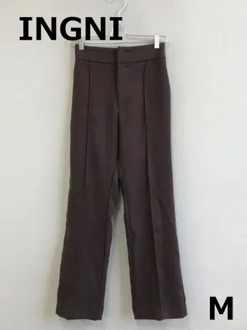 C0703A12 [INGNI] 백 레이스업 팬츠