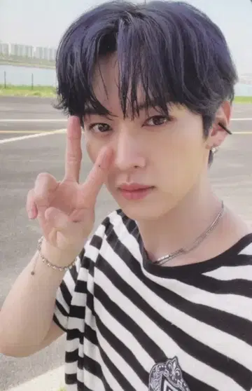 StrayKids MAXIDENT LeeKnow 트레이딩 카드 화이트
