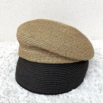 CA4LA 비대칭 헌팅 캡 카시라 밀짚 헌팅 캡