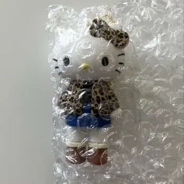 산리오 헬로키티 전시회 시크릿 마스코트 참 A 호피 패턴