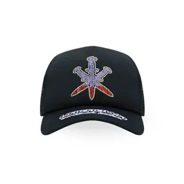 UNKNOWN LONDON DaggerRhinestoneFoamCap