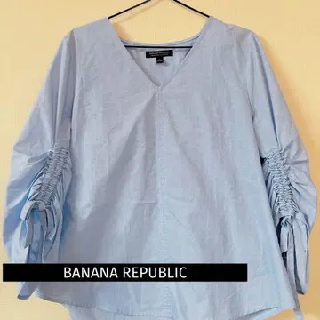BANANA REPUBLIC 라이트 블루 블라우스 M