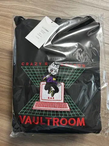 CR Ras vaultroom 후드티 L 사이즈