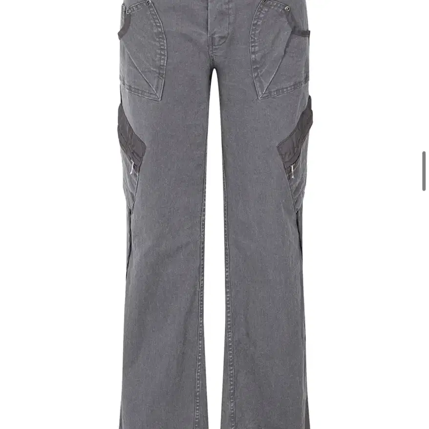 ☆Pleasenofollow☆ Camilla Side Pocket Pants Grey PNBEPT005 Please No Follow camilla side pocket pants gray #플노팔,#플