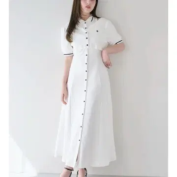 [ POLOBCS 콜라보 ] 레이어드 폴로 원피스