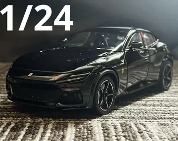 1/24 페라리 프로산게 도어&라이트 풀 작동 블랙 Ferrari