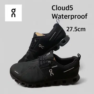on 온 Cloud 5 Waterproof 27.5cm 방수 블랙