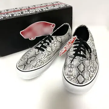 VANS Authentic 반스 스니커즈 실버 28cm 미사용