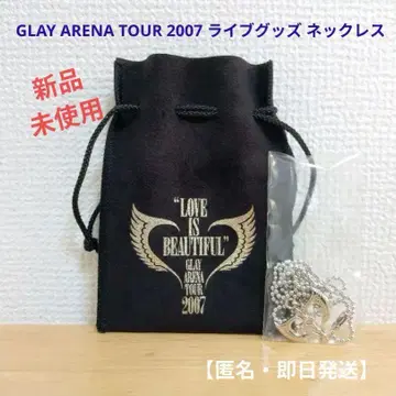 미사용 새상품 GLAY ARENA TOUR 2007 라이브 굿즈 목걸이