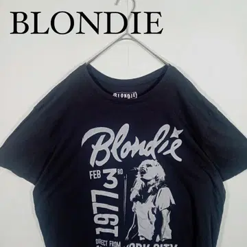 BLONDIE 블론디 1977 콘서트 티셔츠 XL