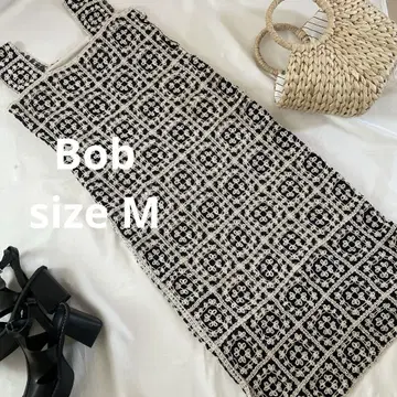 Bob 슬리브리스 원피스 M 사이즈