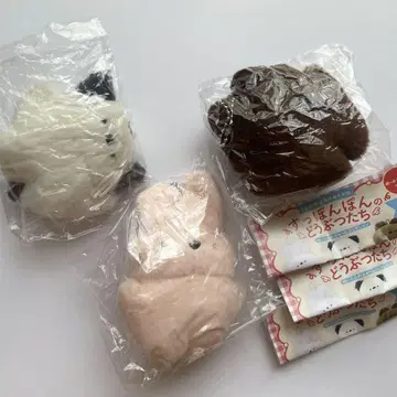훌렁훌렁 동물 친구들 고양이 토끼 곰 3종 세트