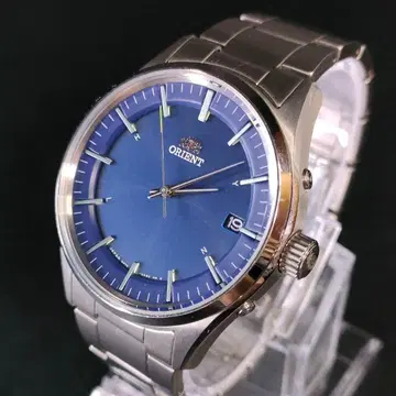컨디션 최상 ORIENT 오리엔트 RR70 블루 실버 솔라 남성용